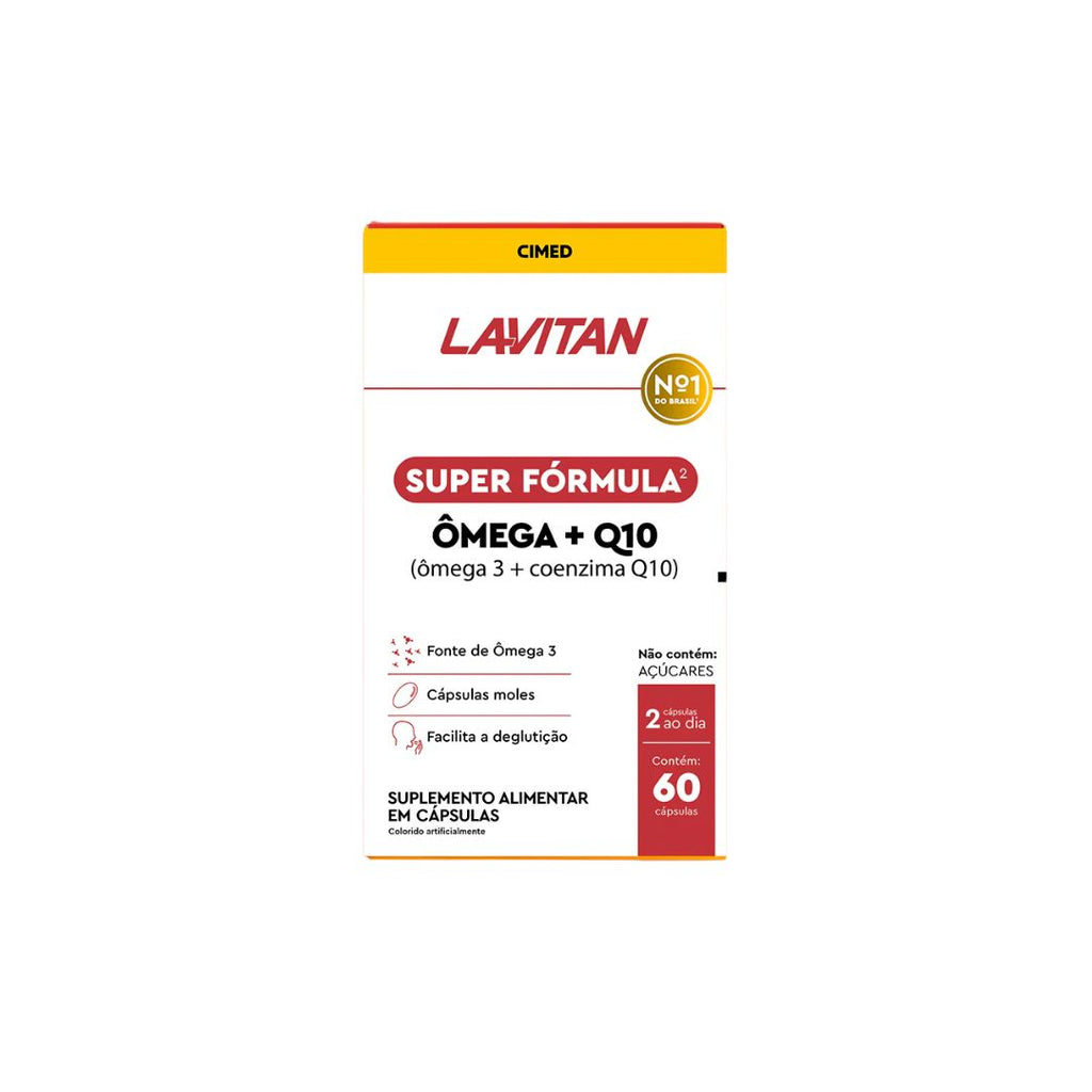 LAVITAN OMEGA Q10 CAP GEL PT X60 SF