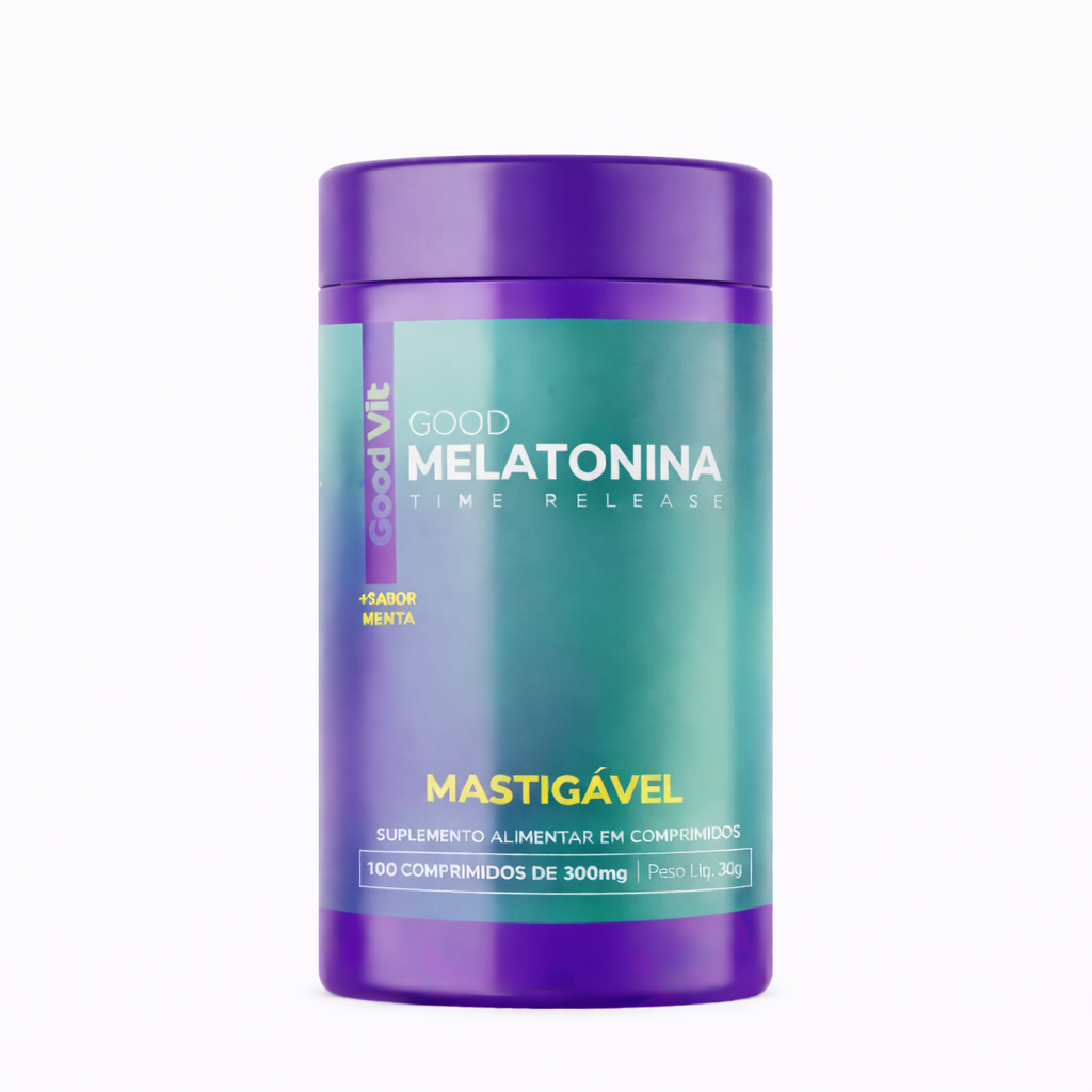 GOOD VIT MELATONINA MENTA 100 CPR MASTIGA