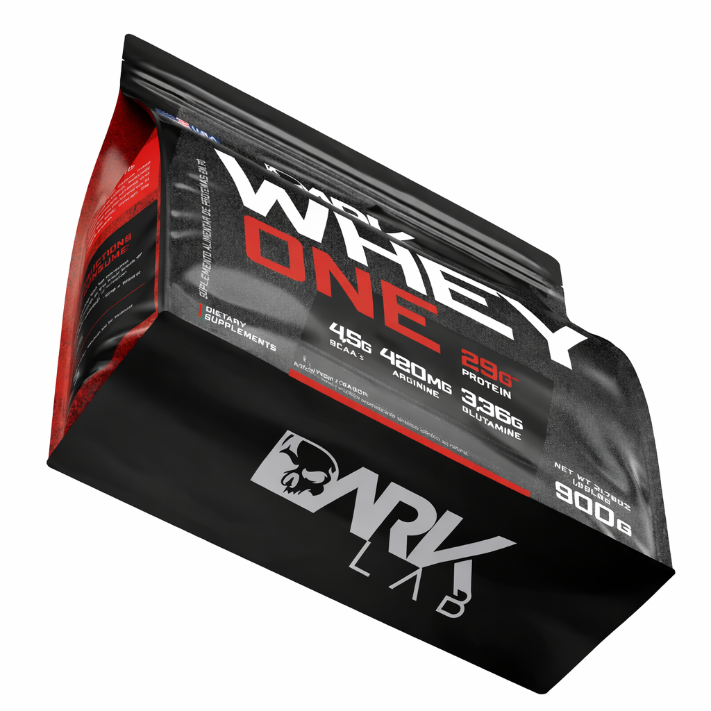 WHEY ONE PROTEIN DARK LAB PROTEINA BAUNILHA SACHE REFIL 900G