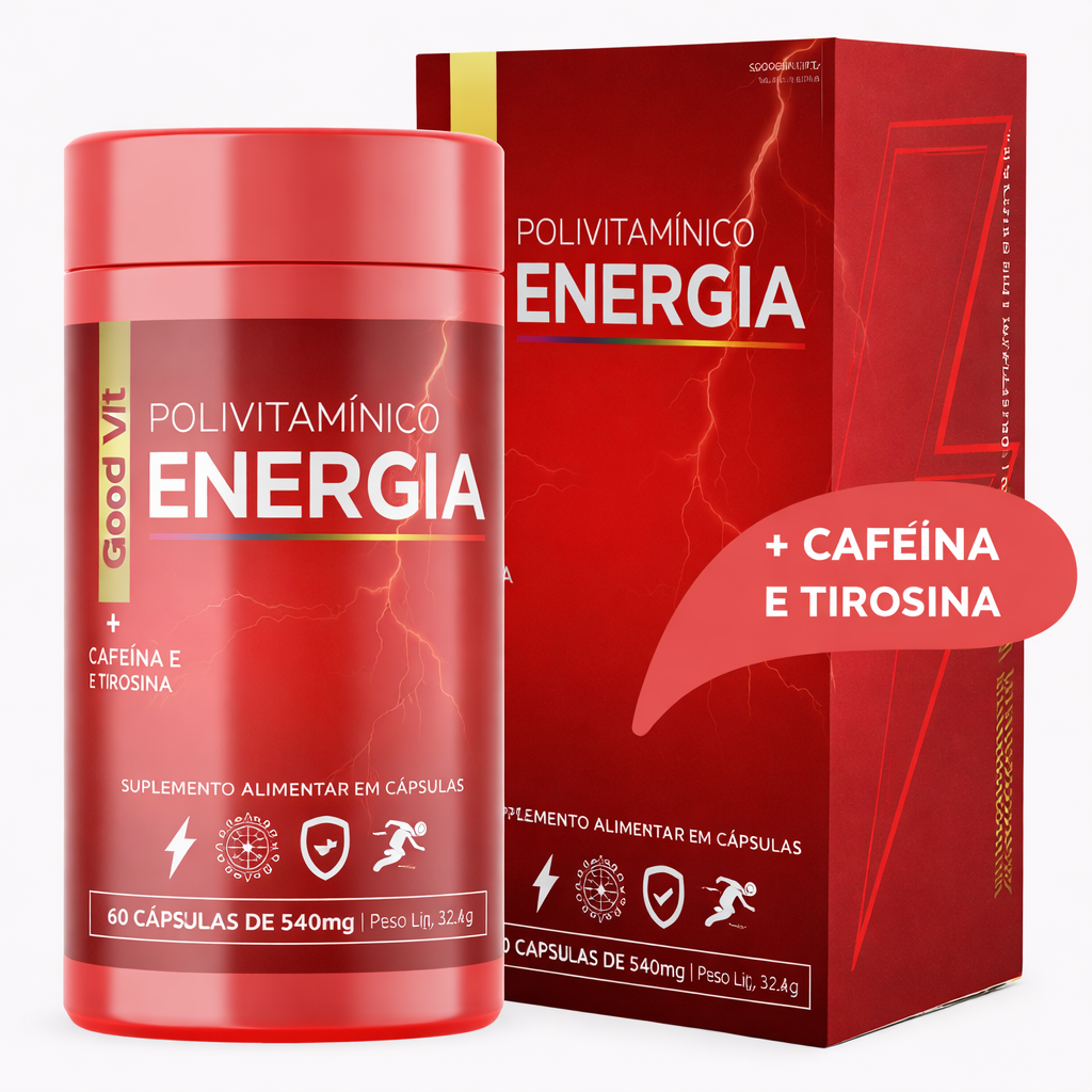 POLIVITAMINICO GOOD VIT ENERGIA C/60 CPS