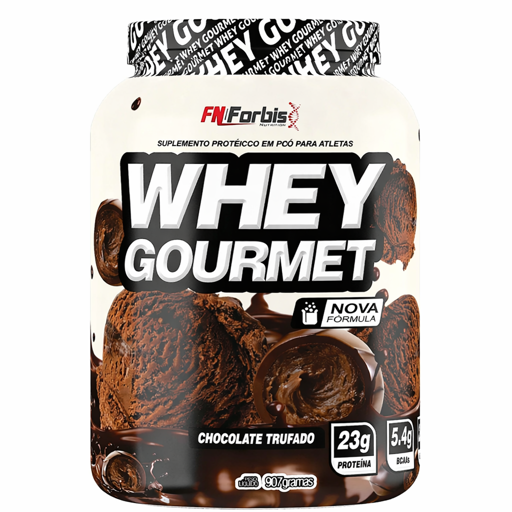 WHEY GOURMET FN FORBIS CHOCOLATE TRUFADO 900G