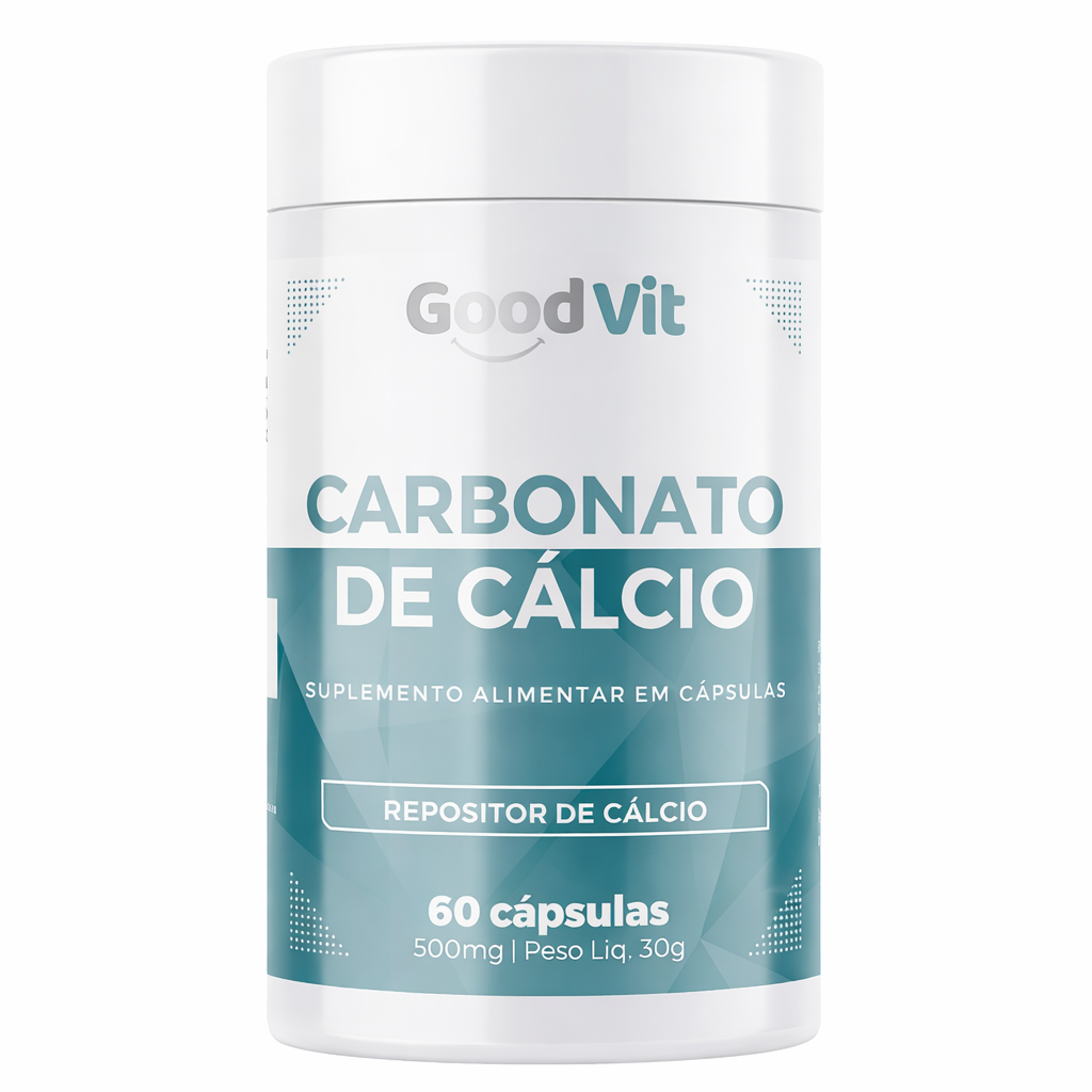 GOOD VIT CARBONATO DE CALCIO 60CAPS
