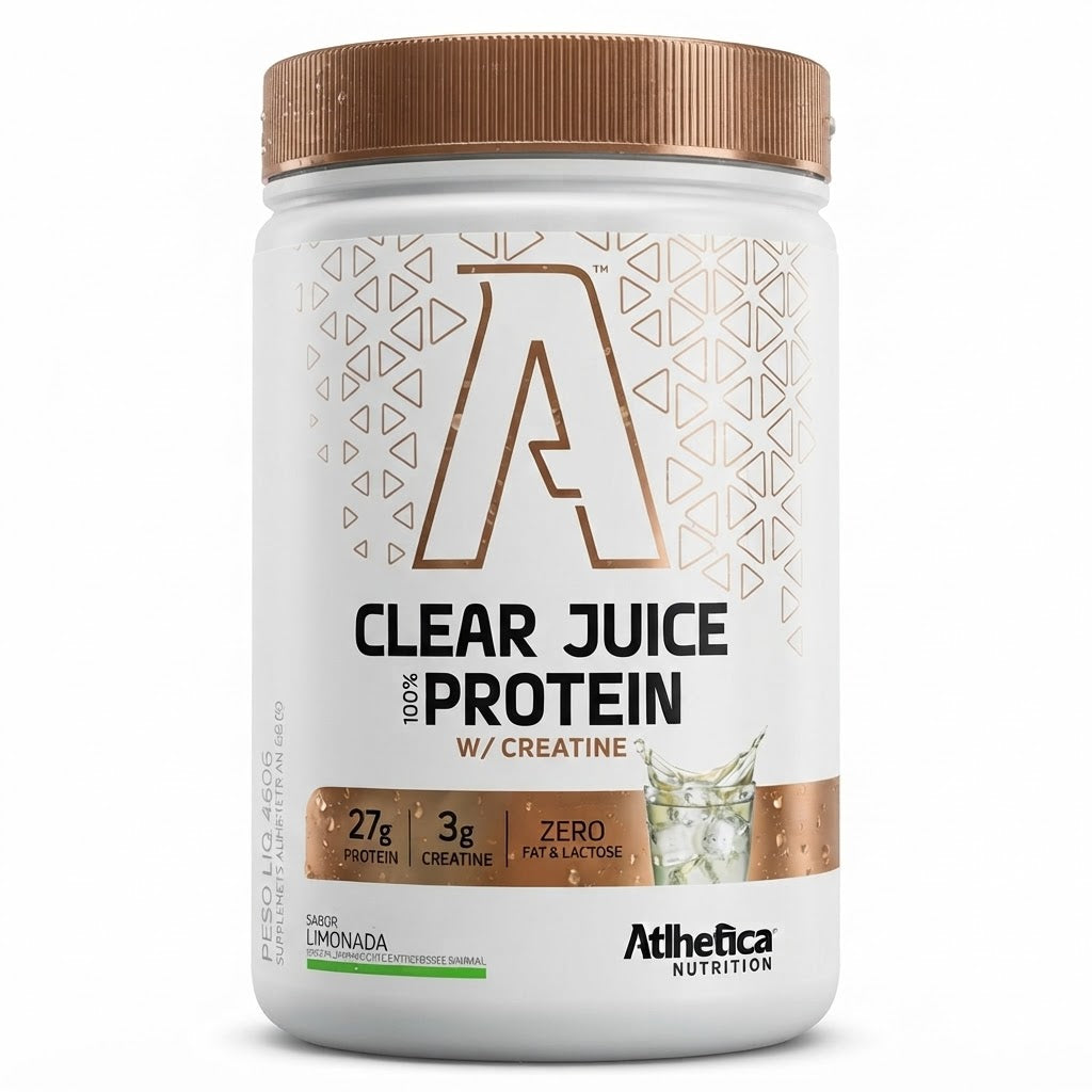 CLEAR JUICE ATLHETICA 100% PROTEIN LIMONADA 480G