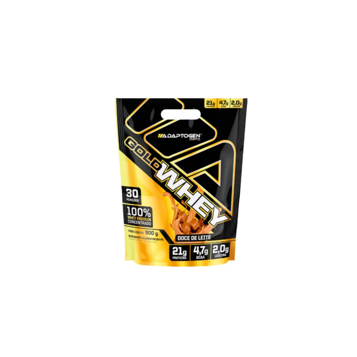 GOLD WHEY DOCE DE LEITE 900G BAG