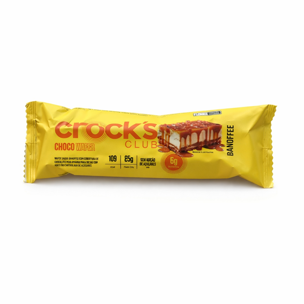 CROCKS CLUB WAFER C/ WHEY BANOFFEE 25G