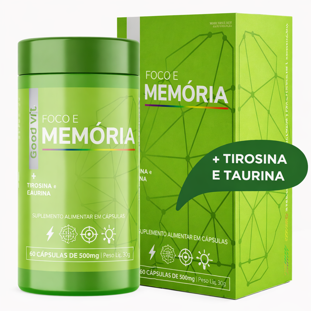GOOD VIT FOCO E MEMORIA 60CAPS