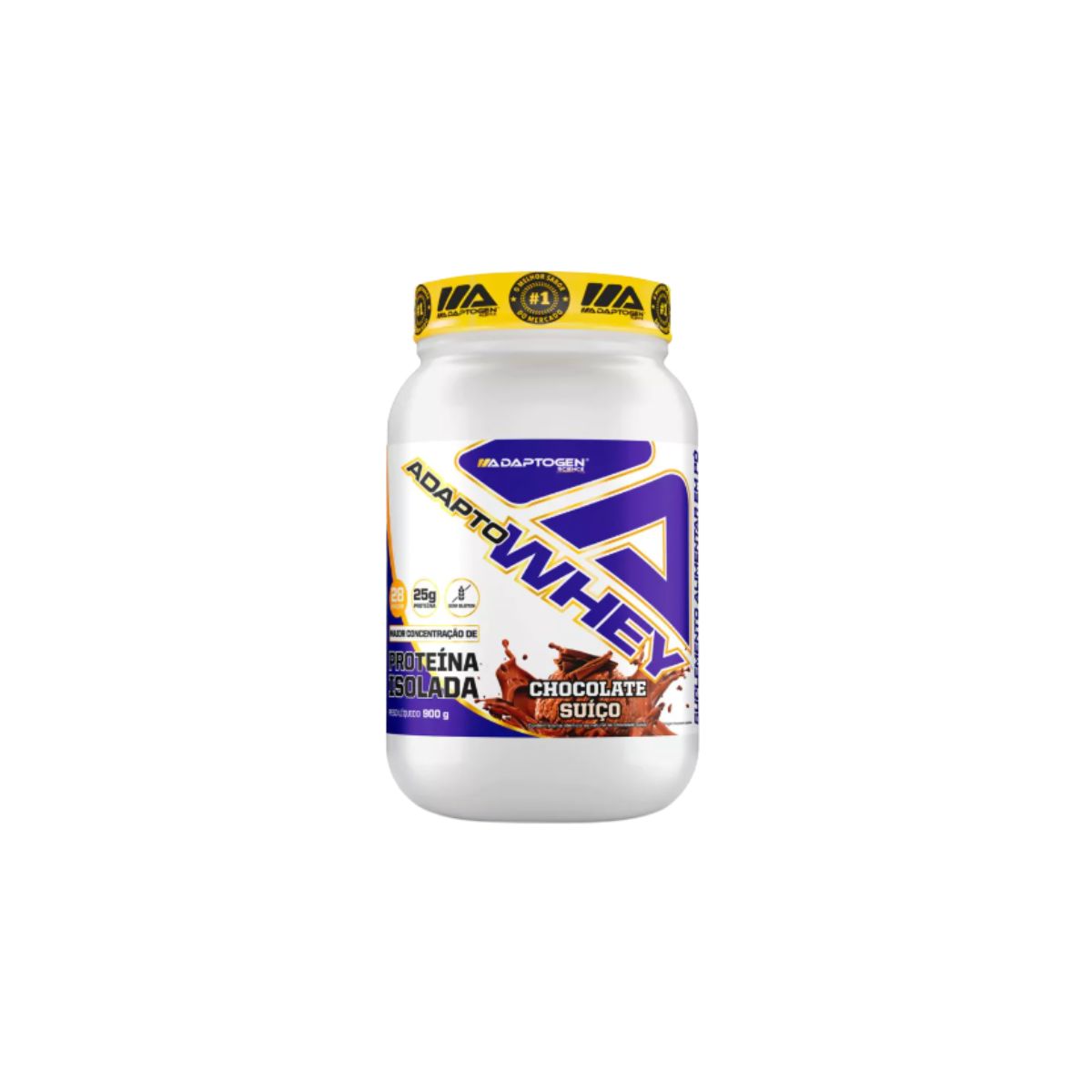 ADAPTO WHEY 3W CHOCOLATE SUIÇO 900G