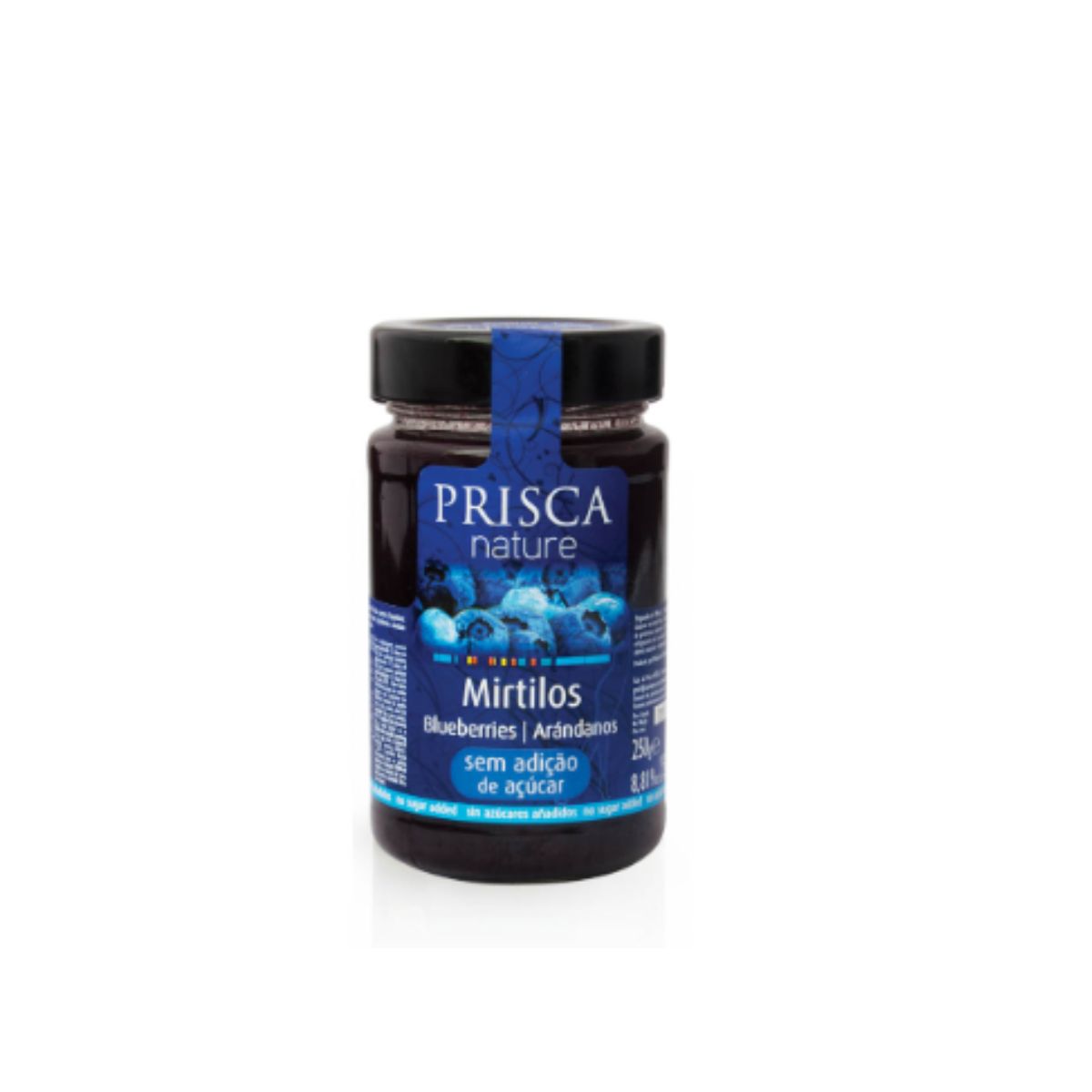 GELEIA PRISCA NATURE MIRTILO - ZERO AÇUCAR 250 GR