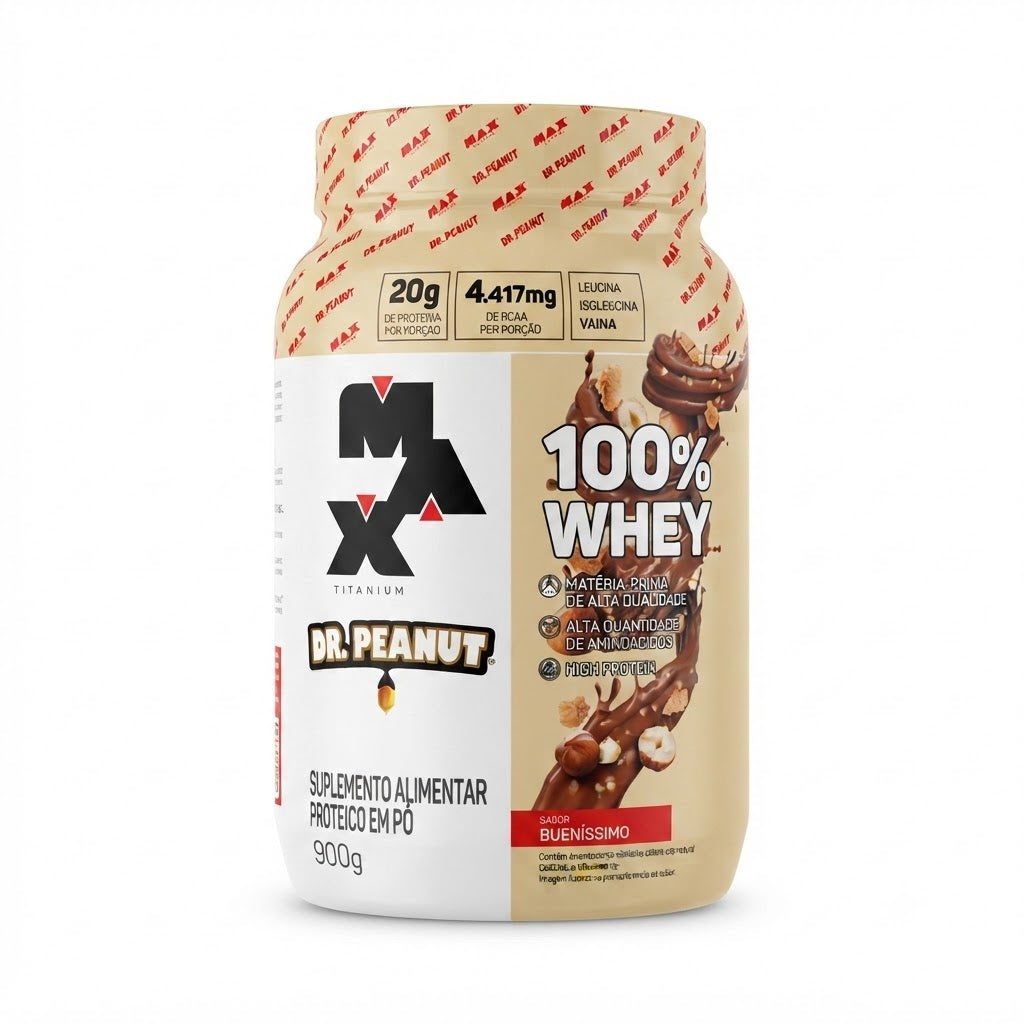 WHEY DR. PEANUT  100% POTE  BUENÍSSIMO 900G