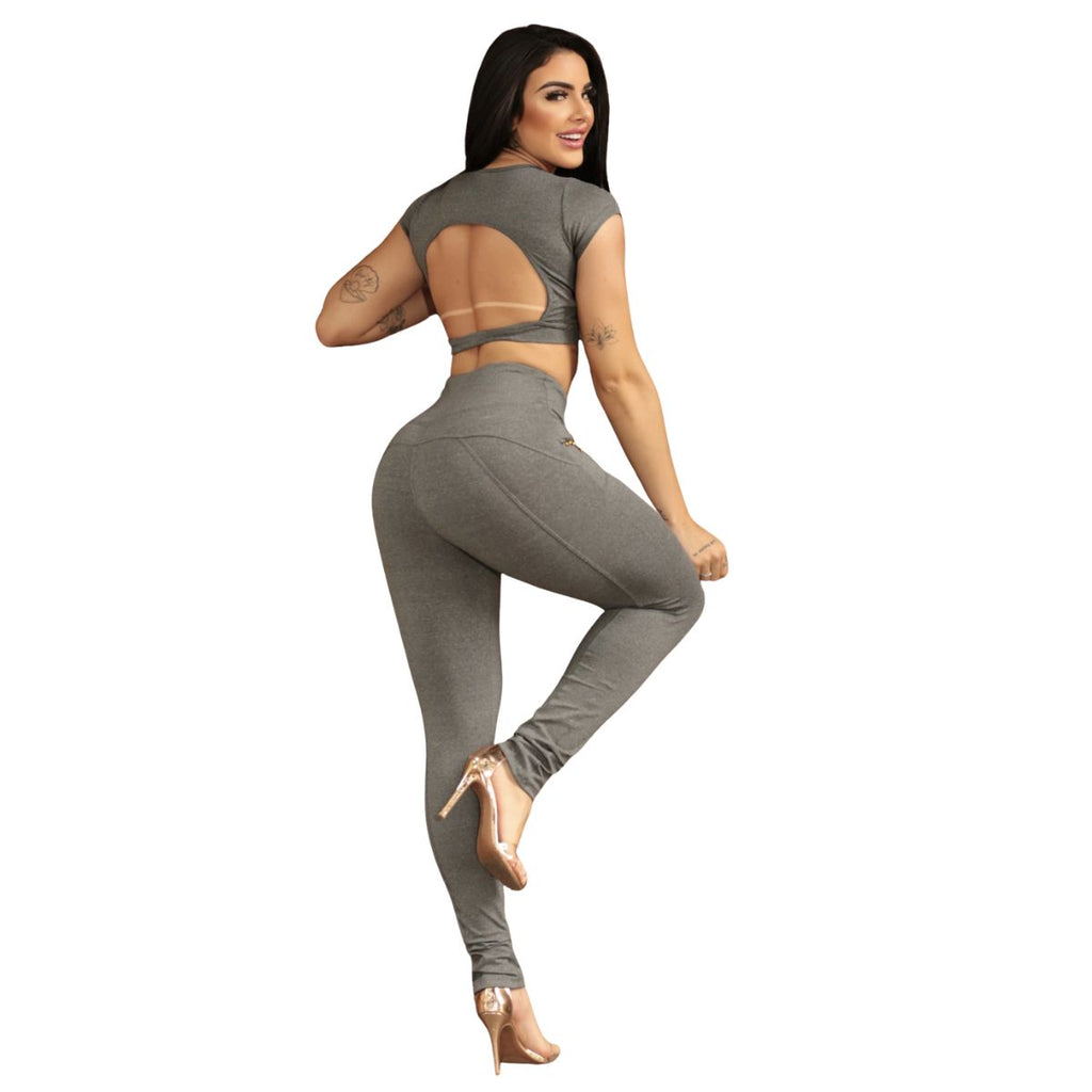 LEGGING MONTARIA COM ZIPER