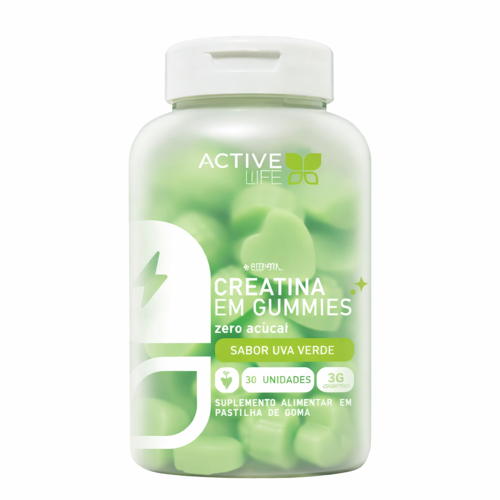 ACTIVE LIFE GUMMY CREATINA UVA VERDE POTE 30UN