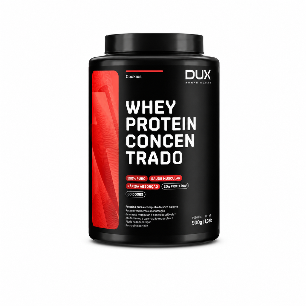 WHEY CONCENTRADO DUX POTE HUMAN HEALT COOKIES 900 GR