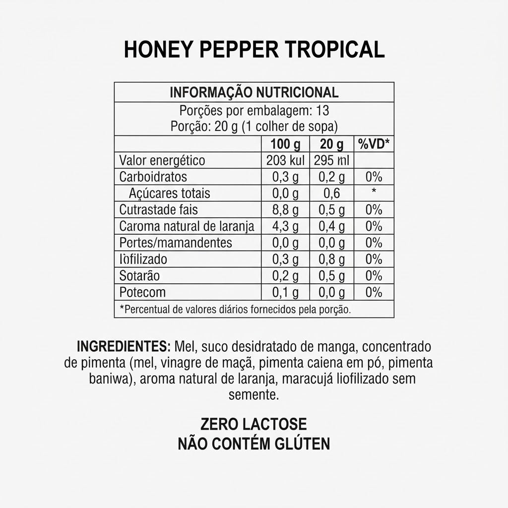 MEL PEPPER TROPICAL 260g