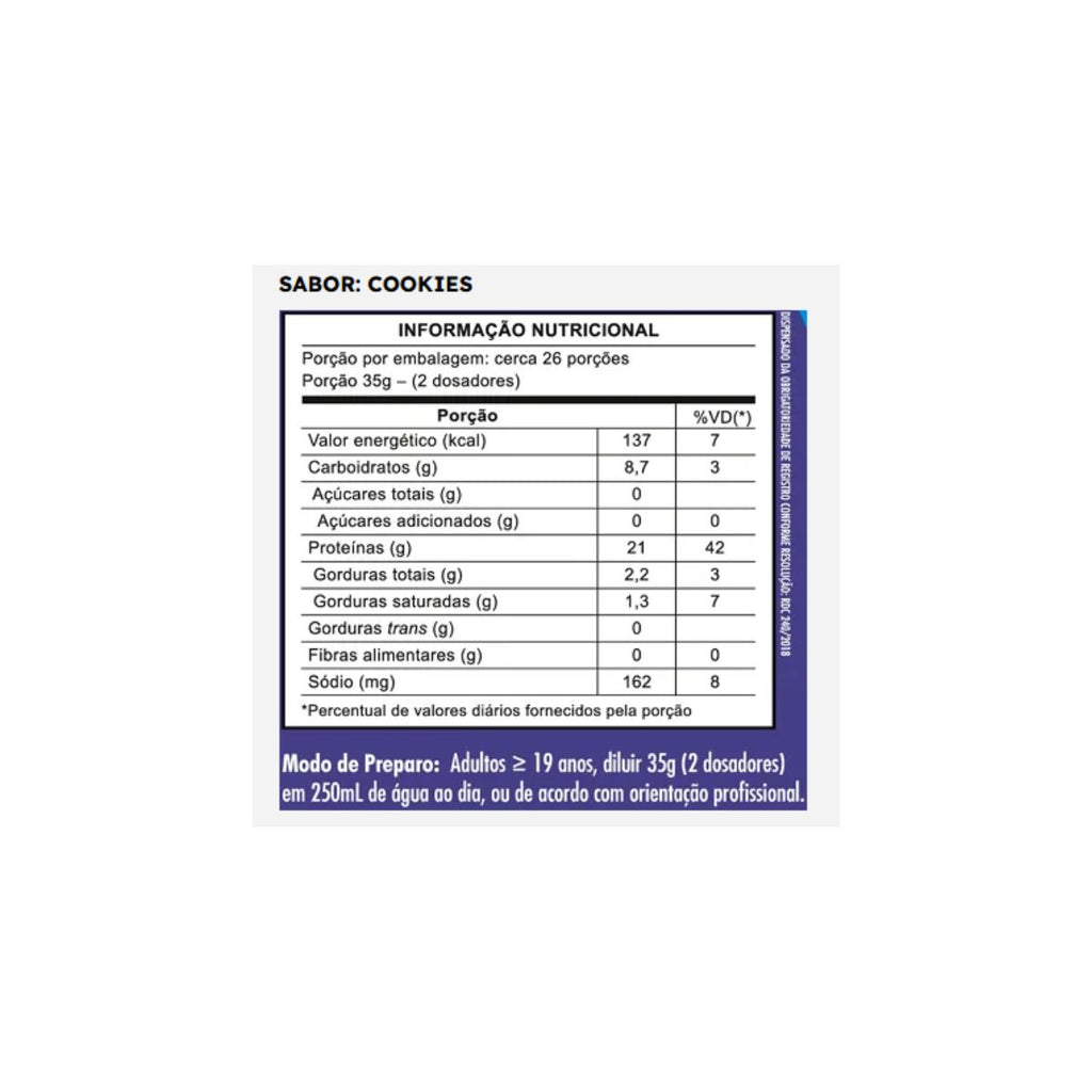 GODS WHEY 100% 900G COOKIES (POUCH)