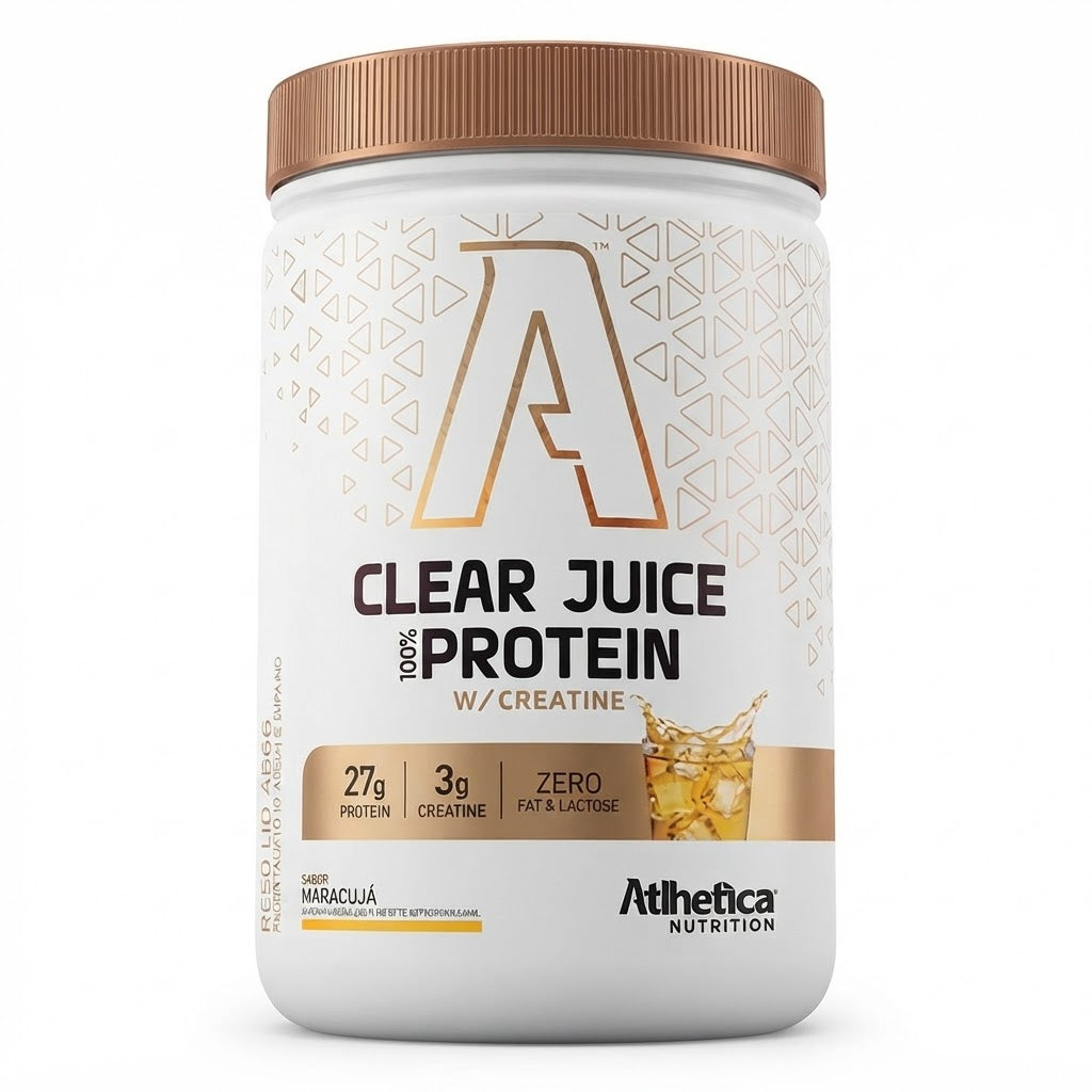 CLEAR JUICE ATLHETICA  100% PROTEIN MARACUJA 480G