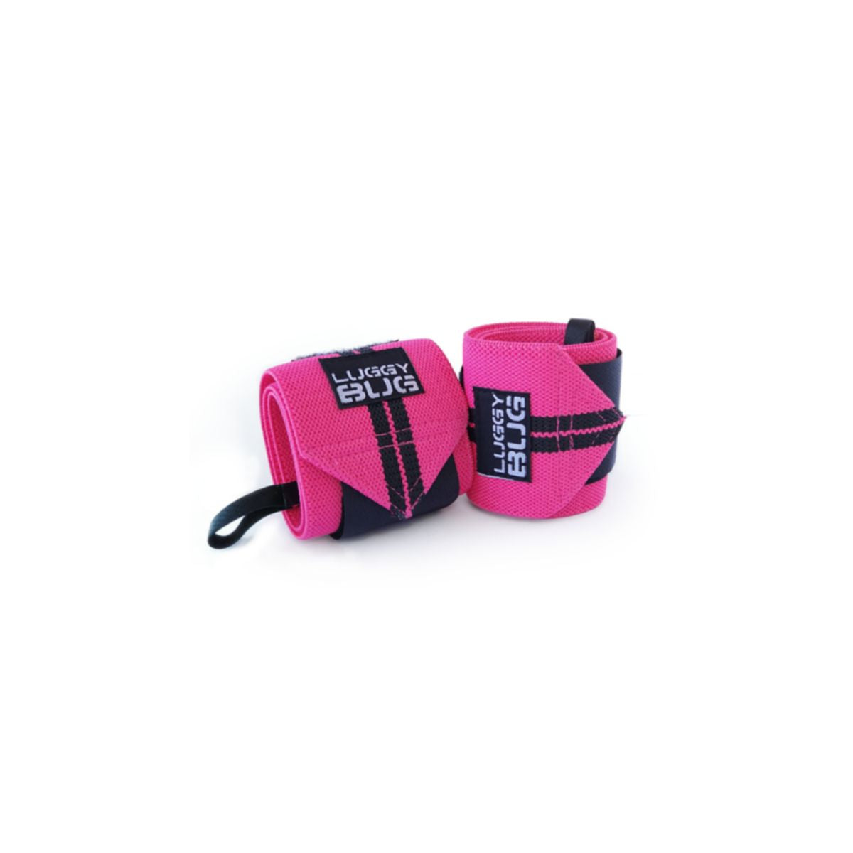 Wrist Wraps – Munhequeira para Treino Elastica - Preto/Rosa