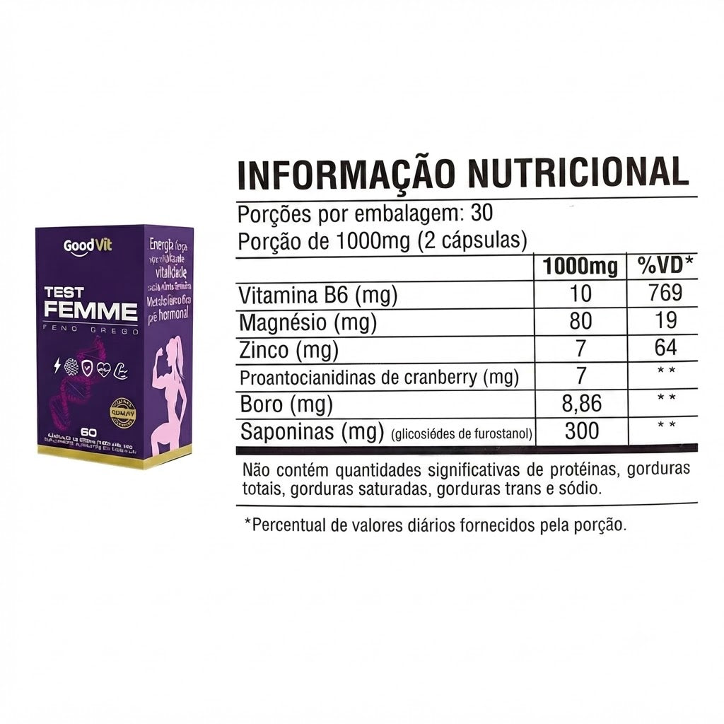 GOOD VIT TEST FEMME C/60 CPS