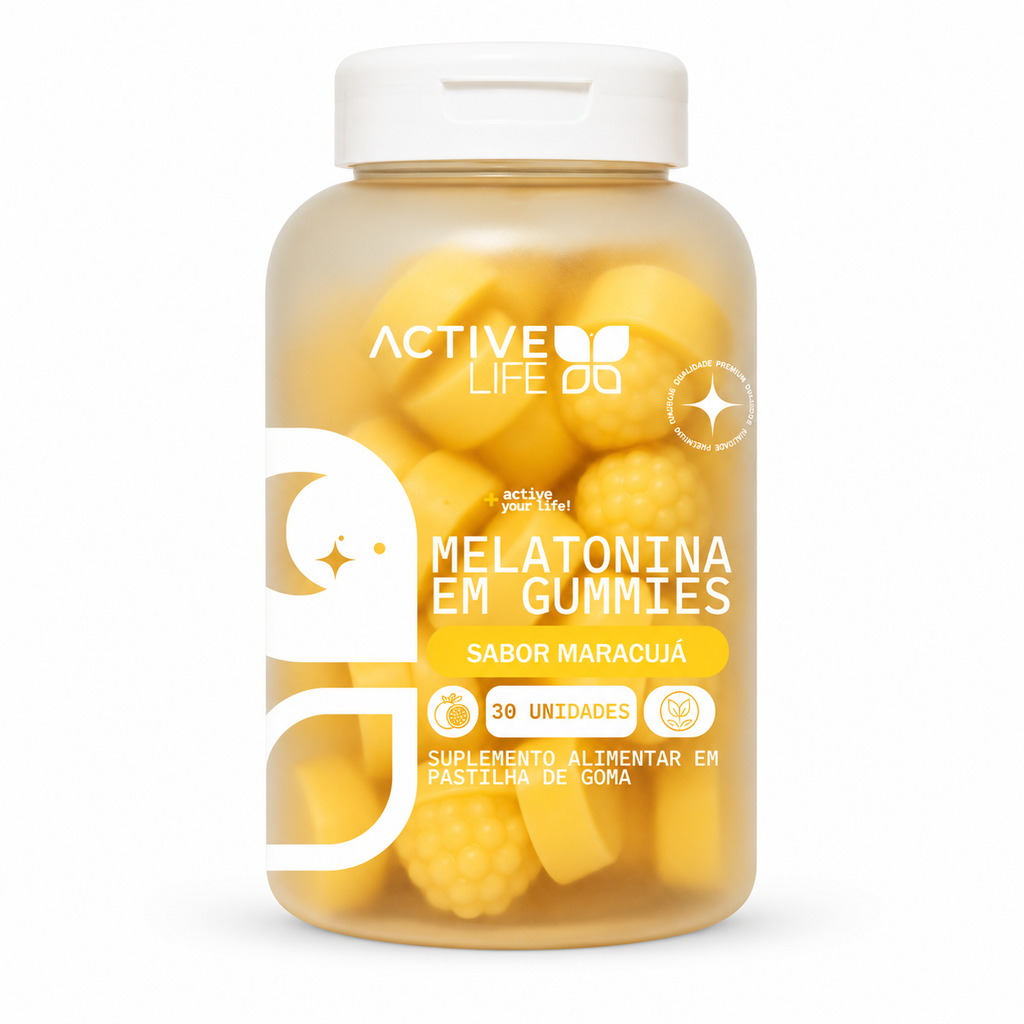 ACTIVE LIFE GUMMY MELATONINA MARACUJA 30 GOMAS