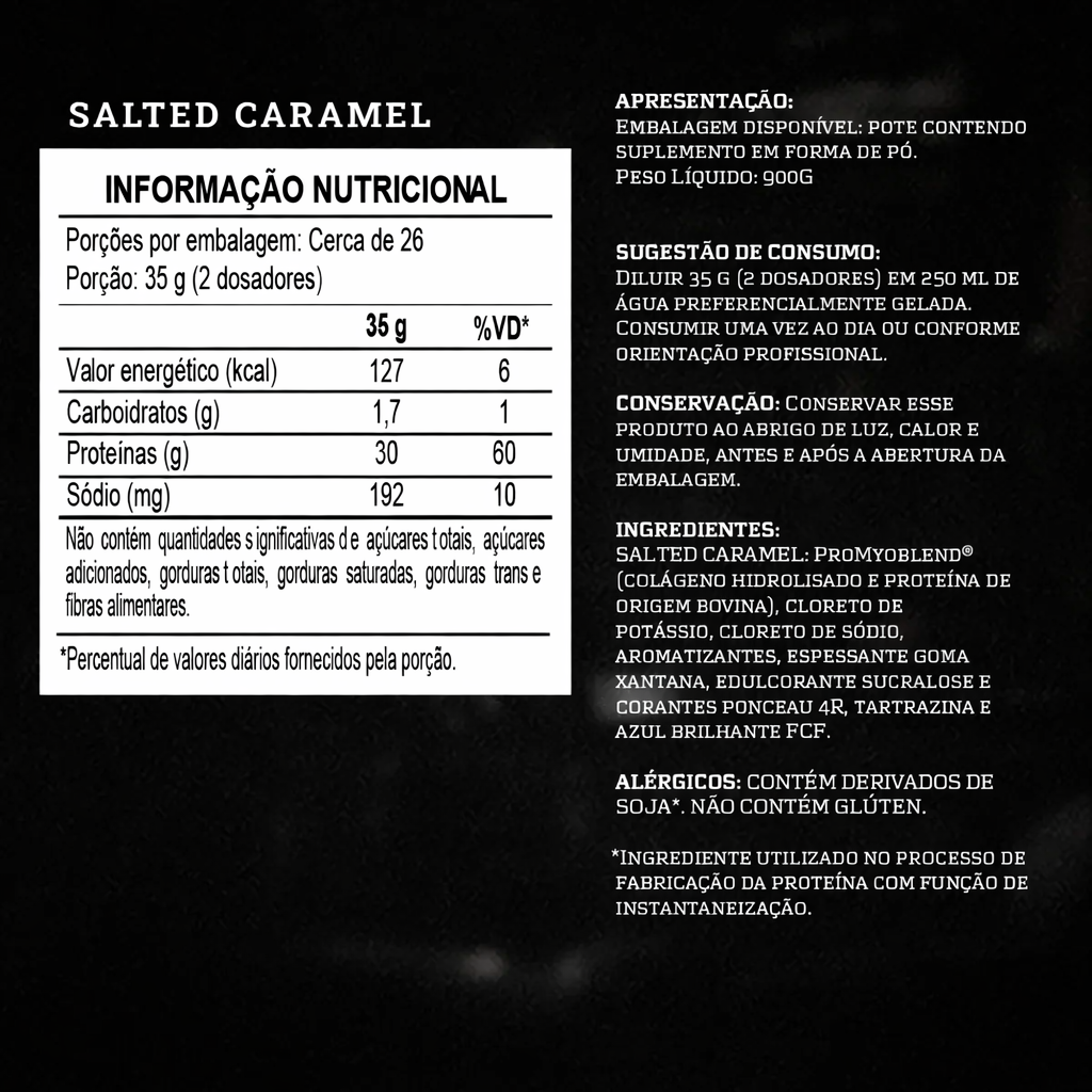 DARKNESS CARNIBOL  CARAMELO SALGADO 900G