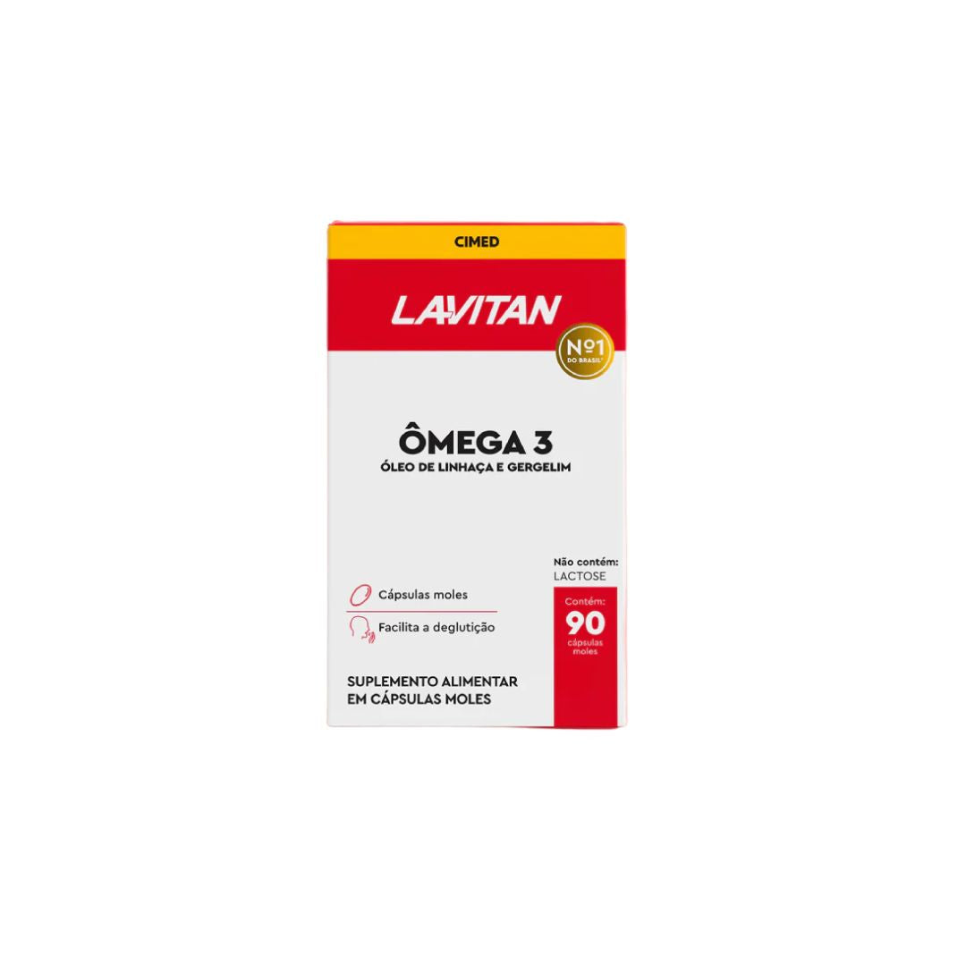 LAVITAN OMEGA 3 MAIS CAPS GEL MOLE PTX90