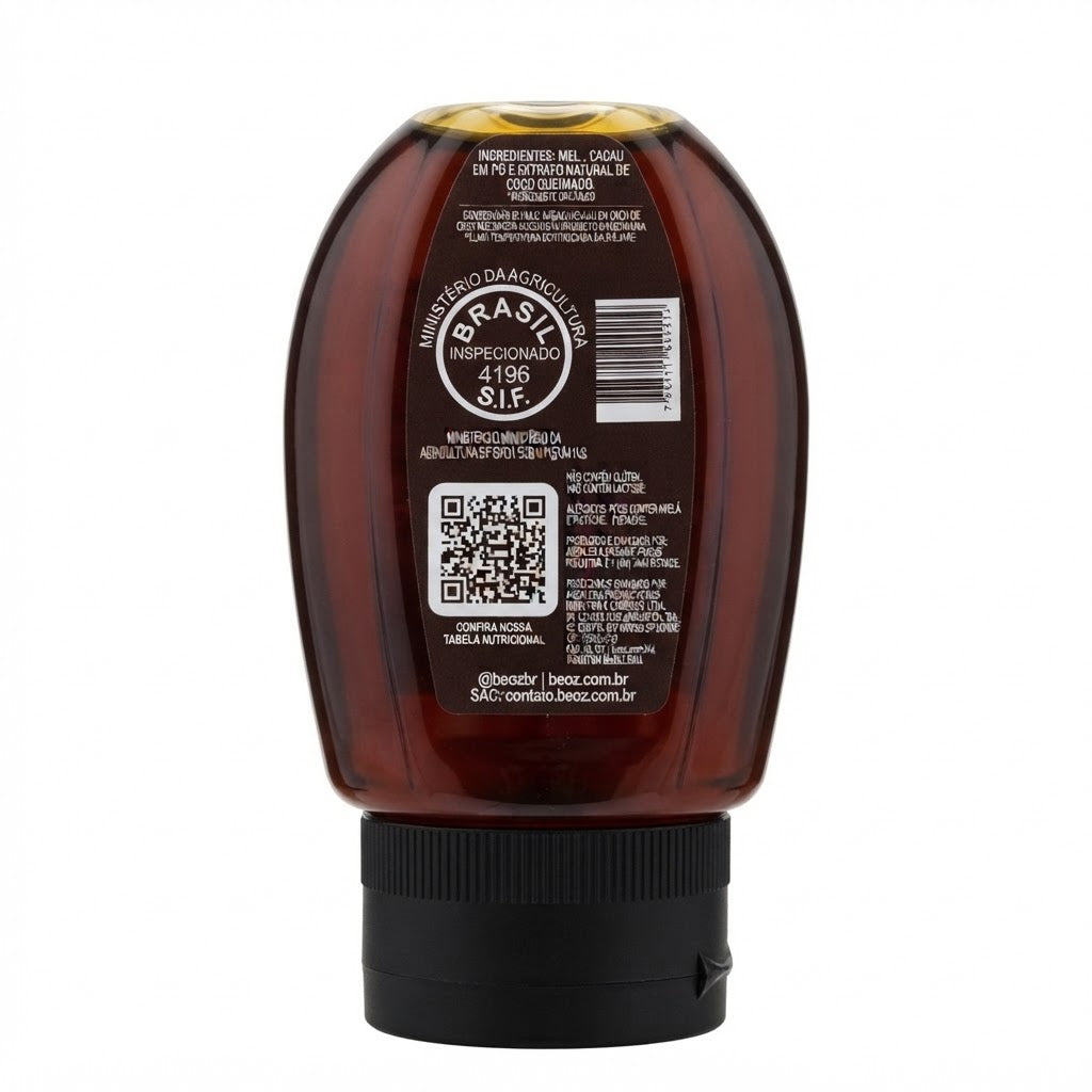 CACAU  BEE ORGANICO  COCO MEL,  QUEIMADO 280g