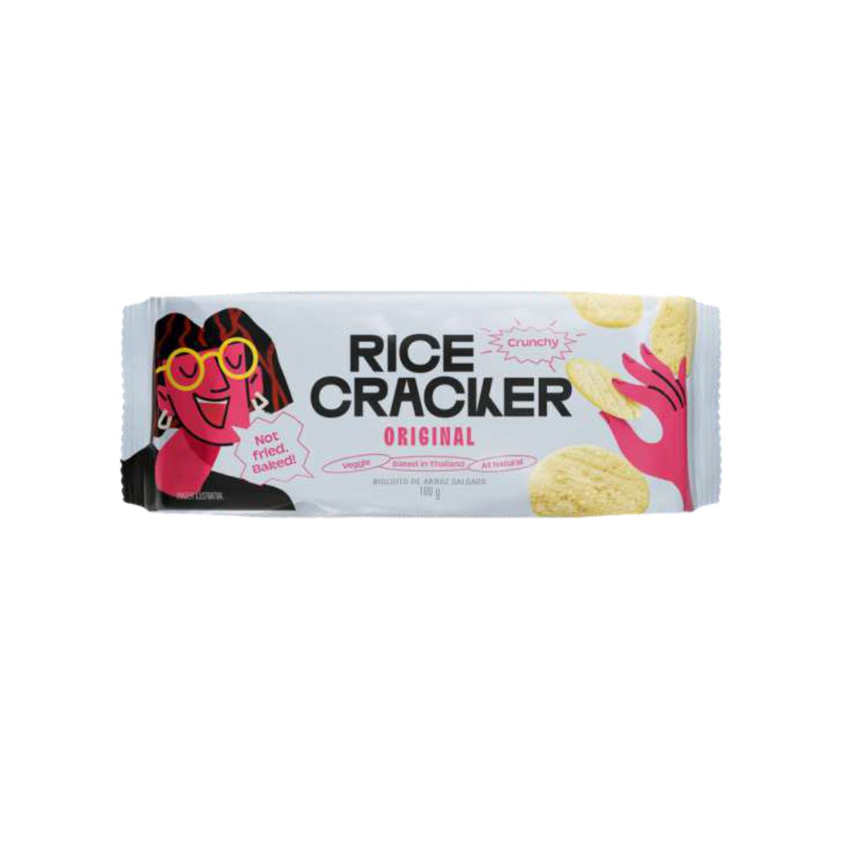 BISCOITO ARROZ RICE CRACKER ORIGINAL 100G