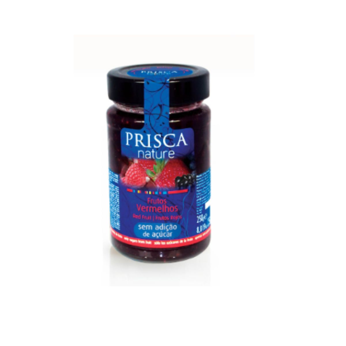 GELEIA PRISCA NATURE FRUTAS VERMELHAS - ZERO AÇUCAR 250 GR