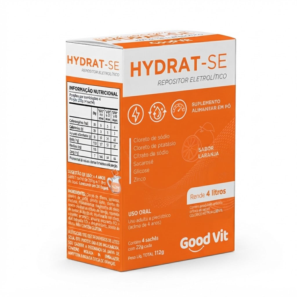 GOOD VIT HYDRAT-SE 4 SACHES LARANJA 28G