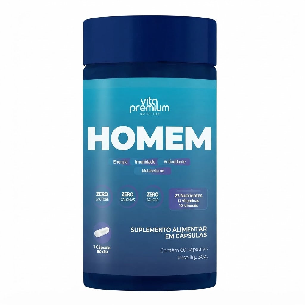 VITA PREMIUM MULTIVITAMÍNICO HOMEM C/ 60 CÁPS