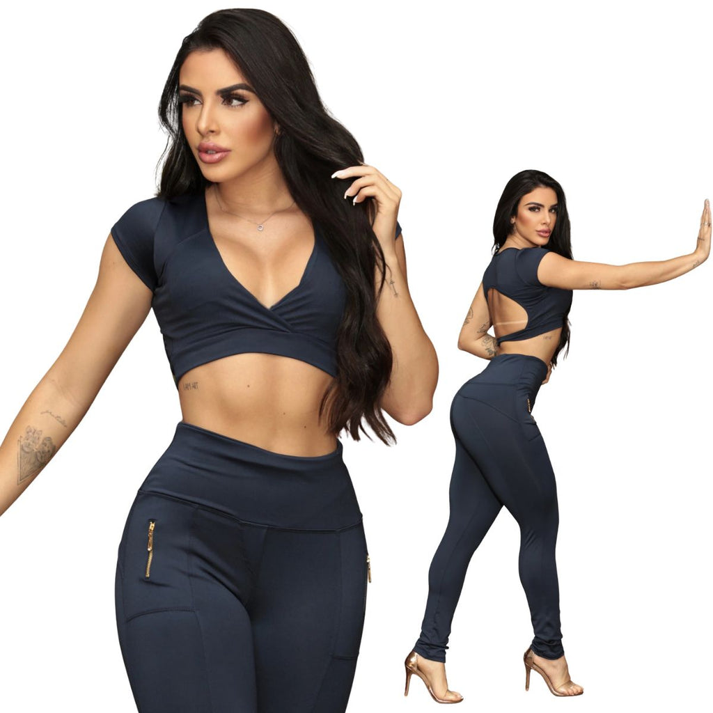 LEGGING MONTARIA COM ZIPER