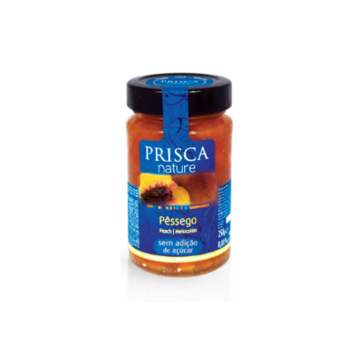 GELEIA PRISCA NATURE PESSEGO - ZERO AÇUCAR 250 GR
