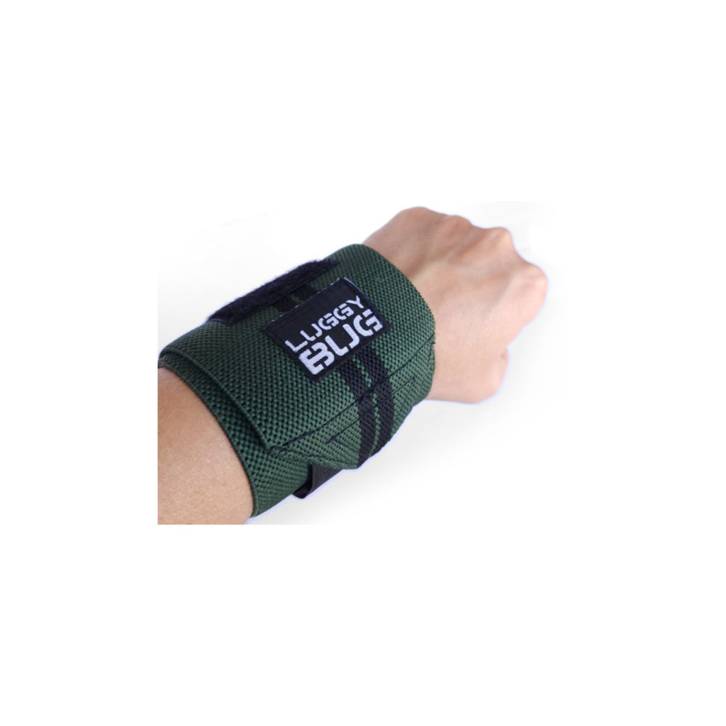 Wrist Wraps – Munhequeira para Treino Elastica - Verde Militar