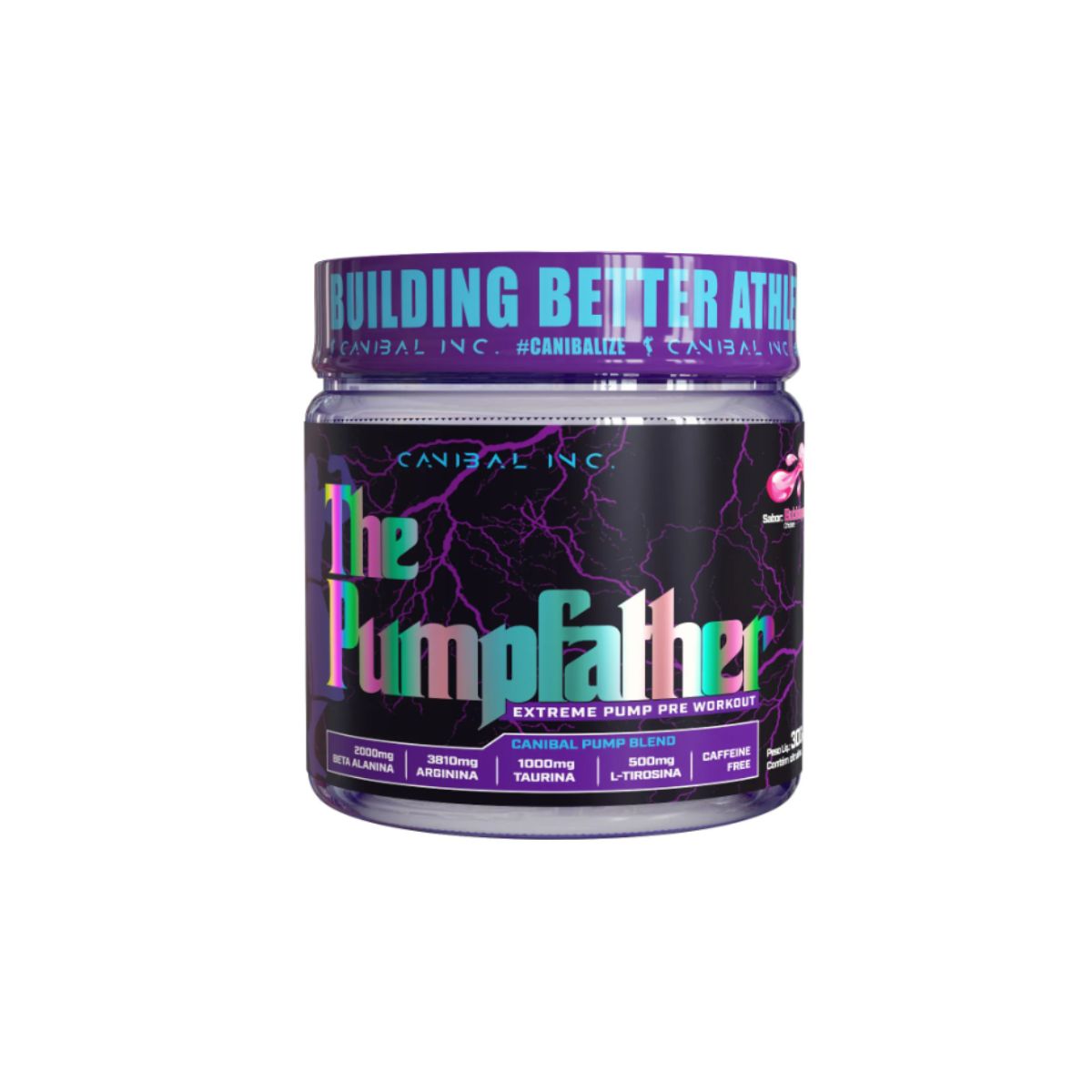 PRÉ TREINO THE PUMPFATHER CHICLETE 300G  S/ CAFEINA