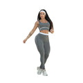 CONJUNTO LEGGING FAIXA E TOP DUPLO VIES SUPLEX DE POLIESTER