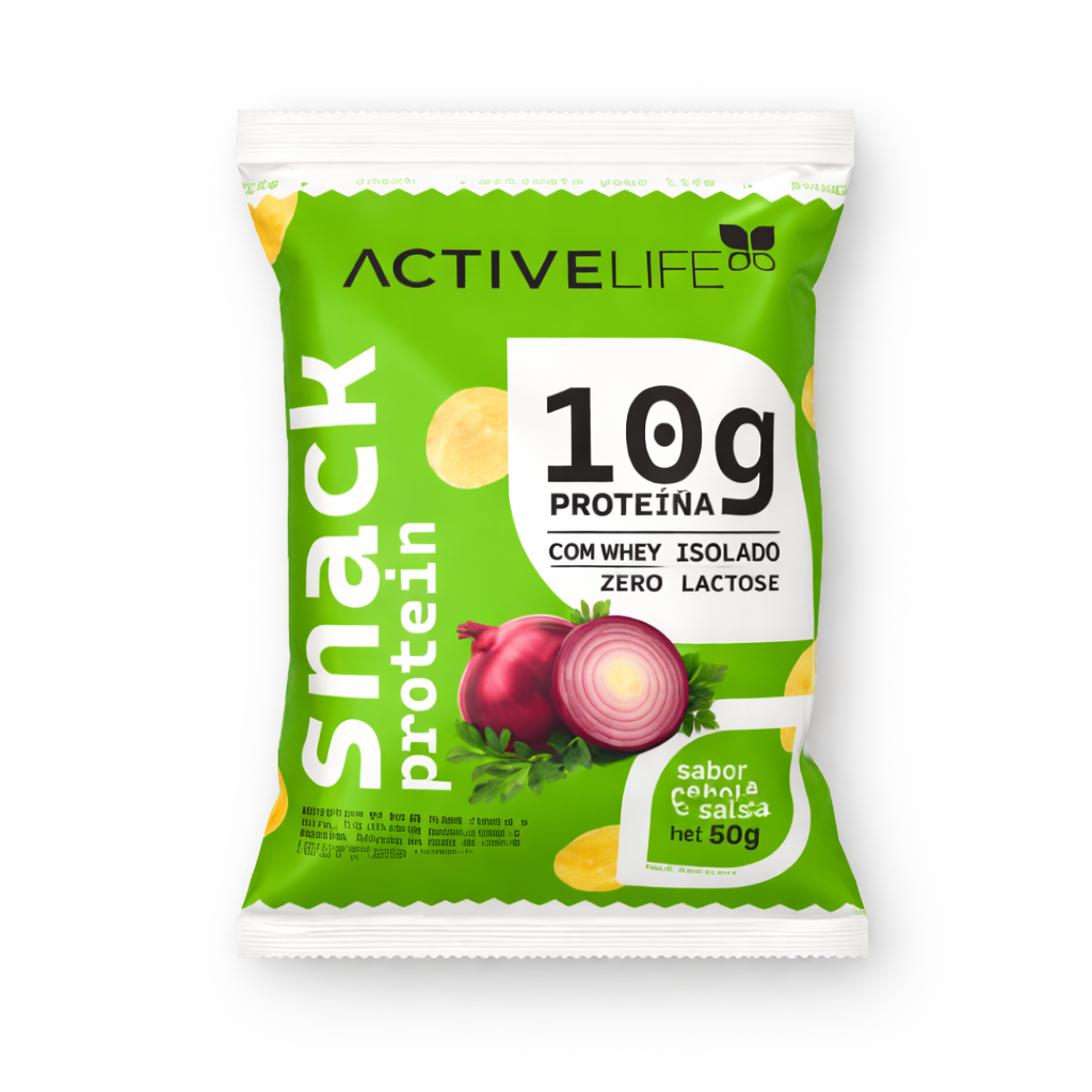 ACTIVE LIFE SALGADINHO MILHO PROTEICO CEBOLA E SALSA 50G