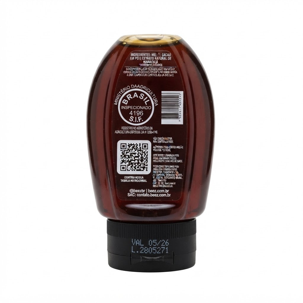 CACAU  BEE ORGANICO MEL,  MARACUJA 280g