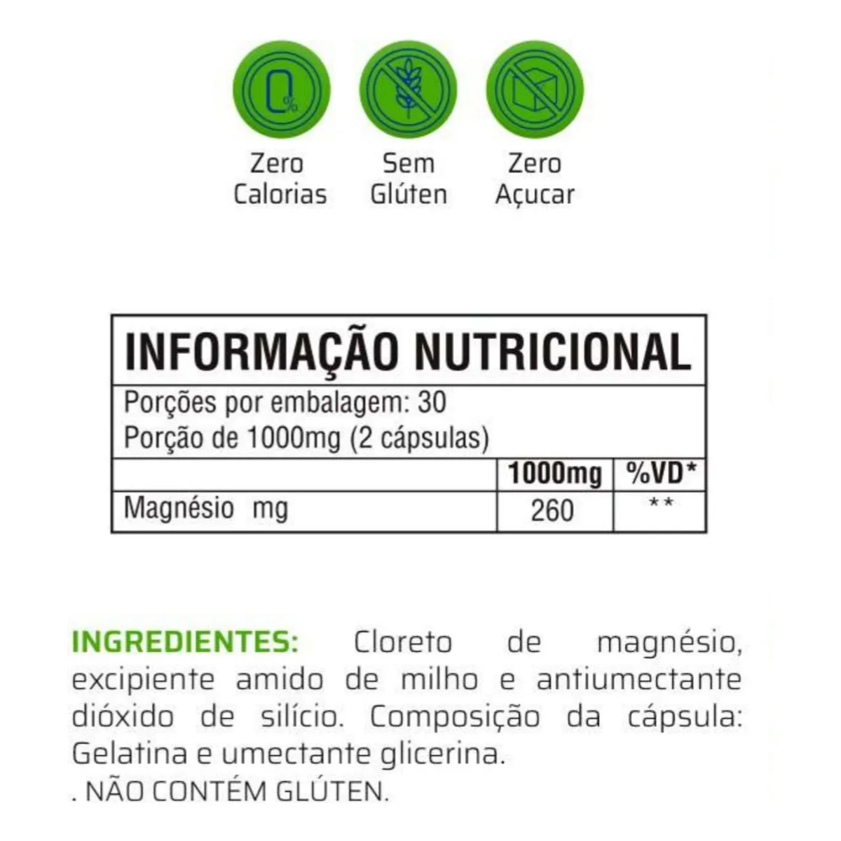 GOOD VIT CLORETO MAGNESIO P.A 260MG 60CAP