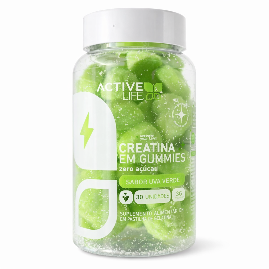 ACTIVE LIFE GUMMY CREATINA UVA VERDE POTE 30UN