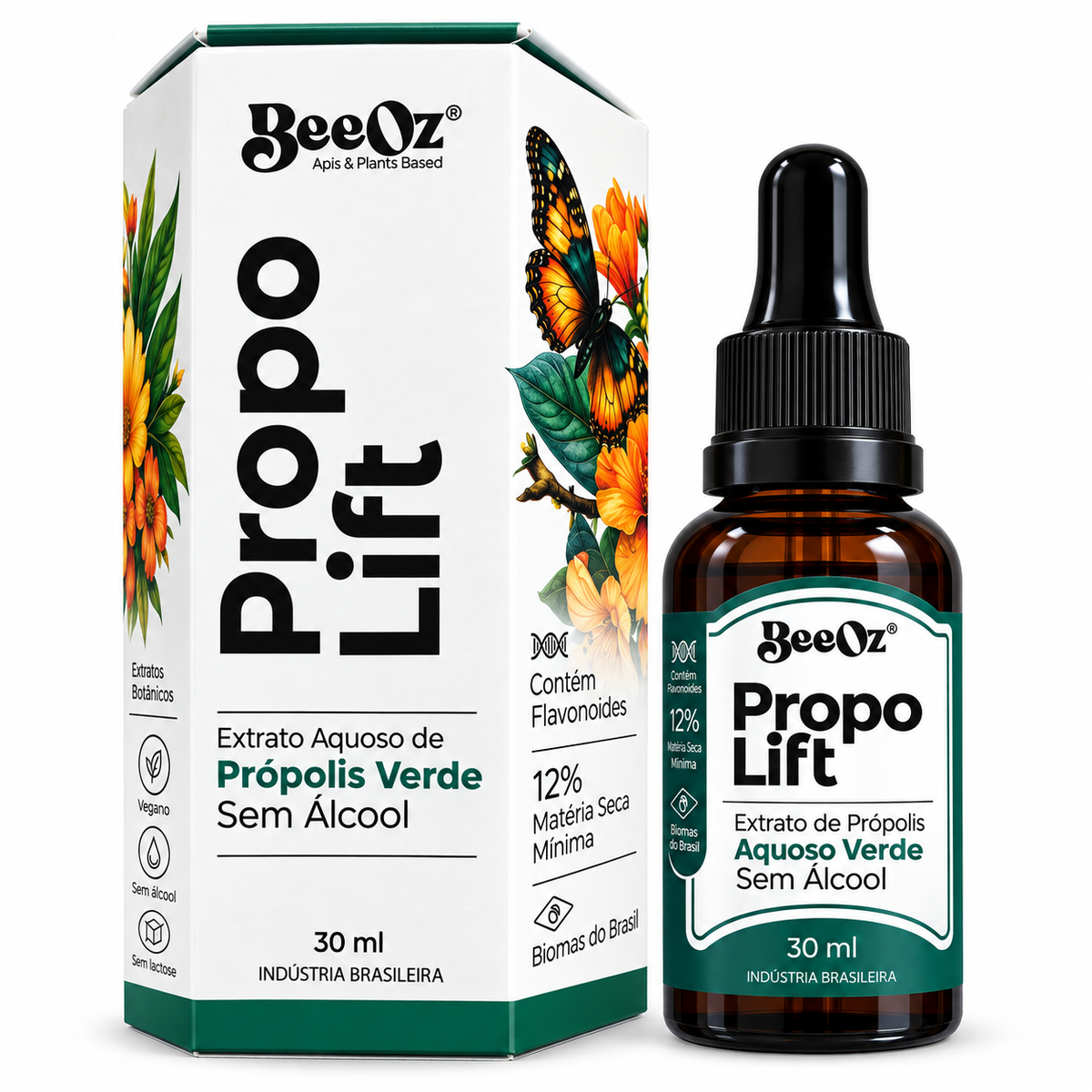 PROPOLIFT EXTRATO DE  PRÓPILIS VERDE  SEM ALCOOL 30ml