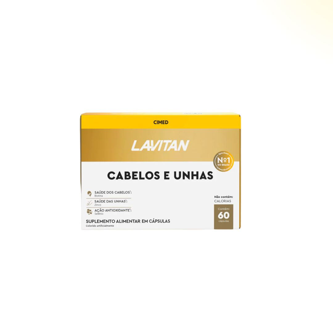 LAVITAN VIT CABELOS E UNHAS CAP 4 BL X15