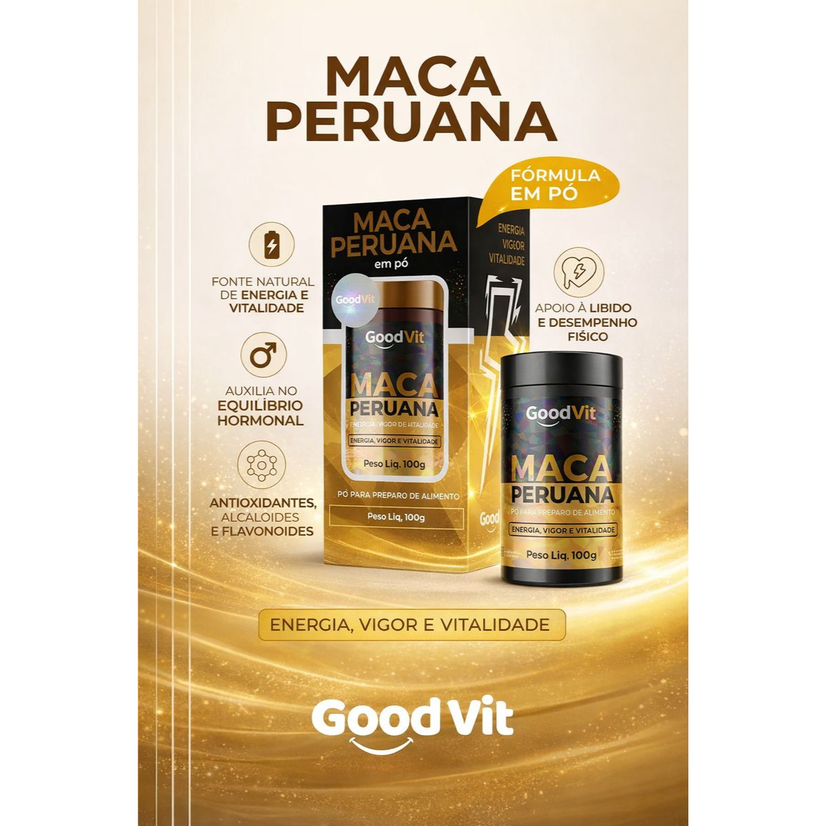 GOOD VIT MACA PERUANA 100G