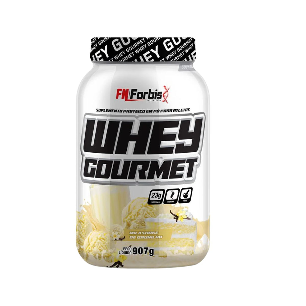 WHEY GOURMET FN FORBIS MILKSHAKE DE BAUNILHA 900G
