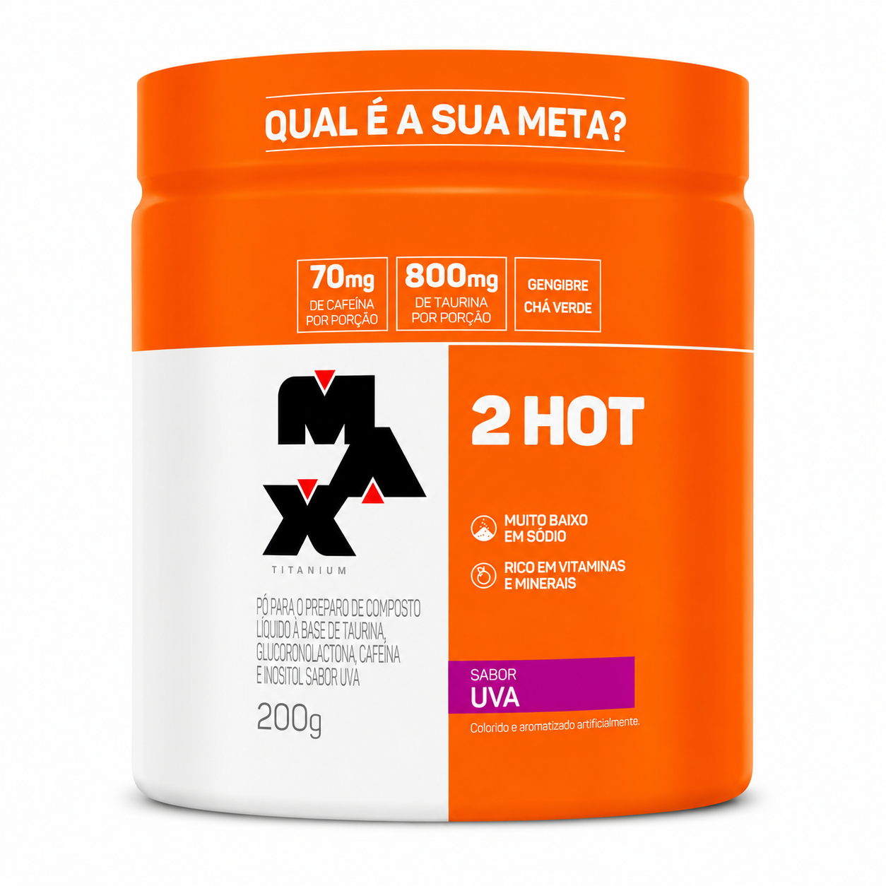 TERMOGENICO 2HOT POTE  UVA 200G