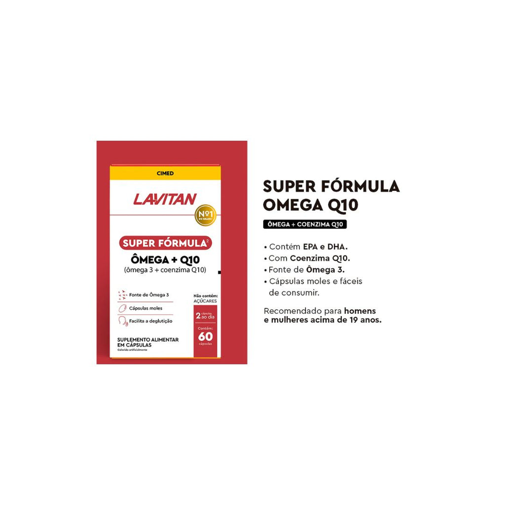 LAVITAN OMEGA Q10 CAP GEL PT X60 SF