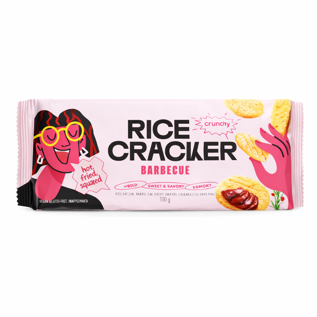 BISCOITO ARROZ RICE CRACKER BARBECUE 100G