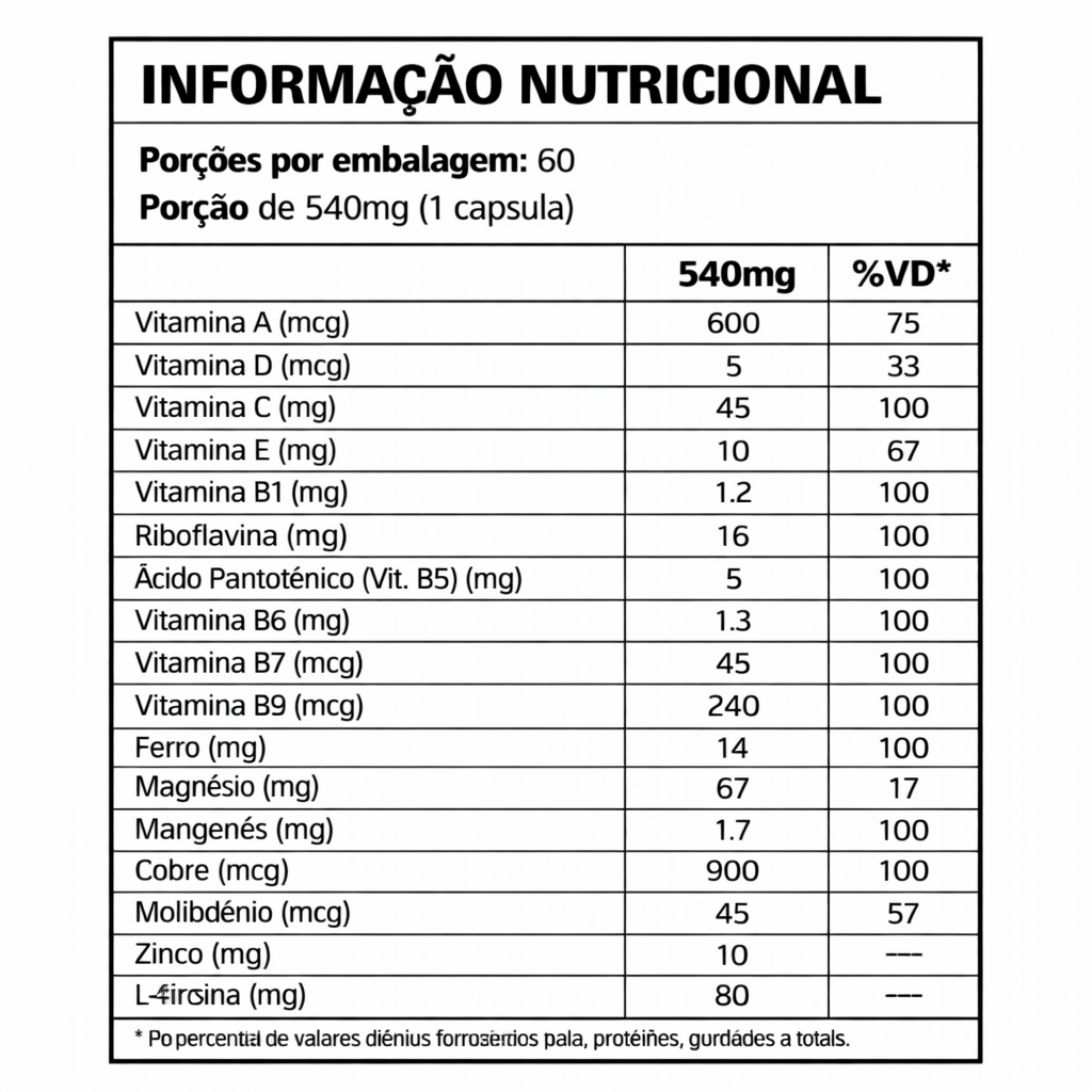 POLIVITAMINICO GOOD VIT ENERGIA C/60 CPS