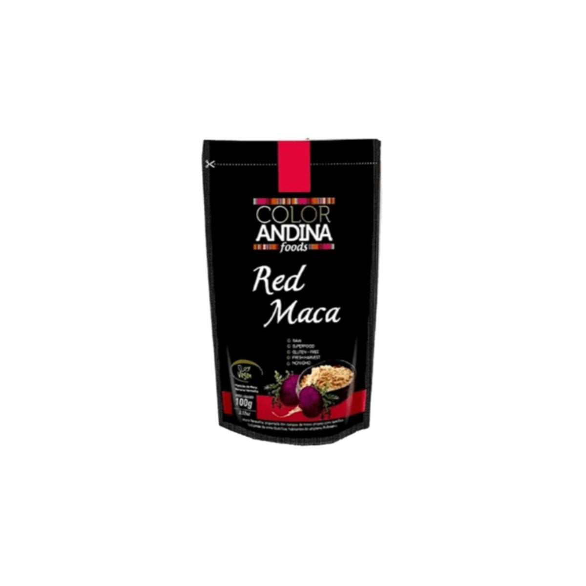 MACA PERUANA RED COLOR ANDINA 100G