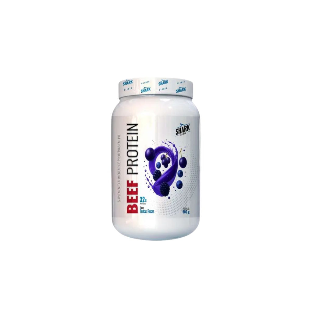 WHEY BEEF PROTEIN - SABOR FRUTAS ROXAS  900G