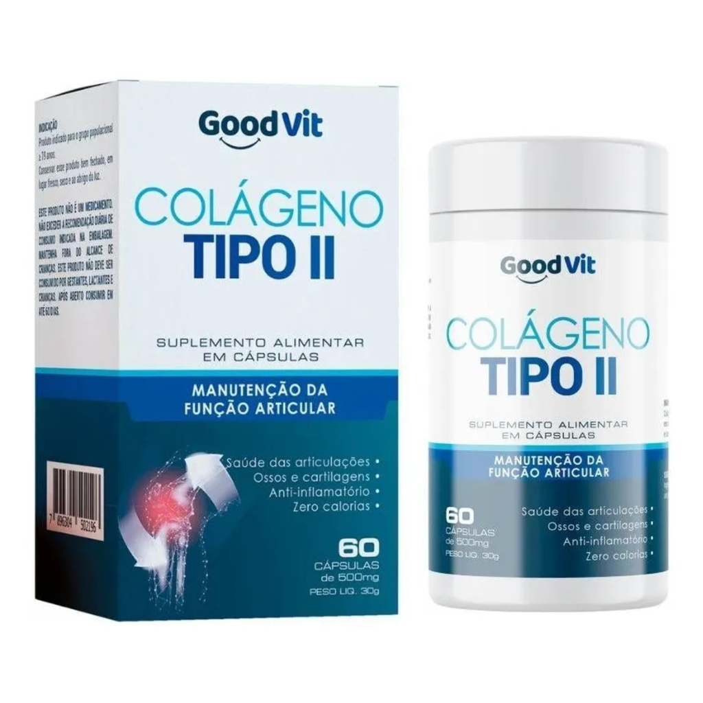 GOOD VIT COLAGENO TIPO 2 40MG 60 CAPS