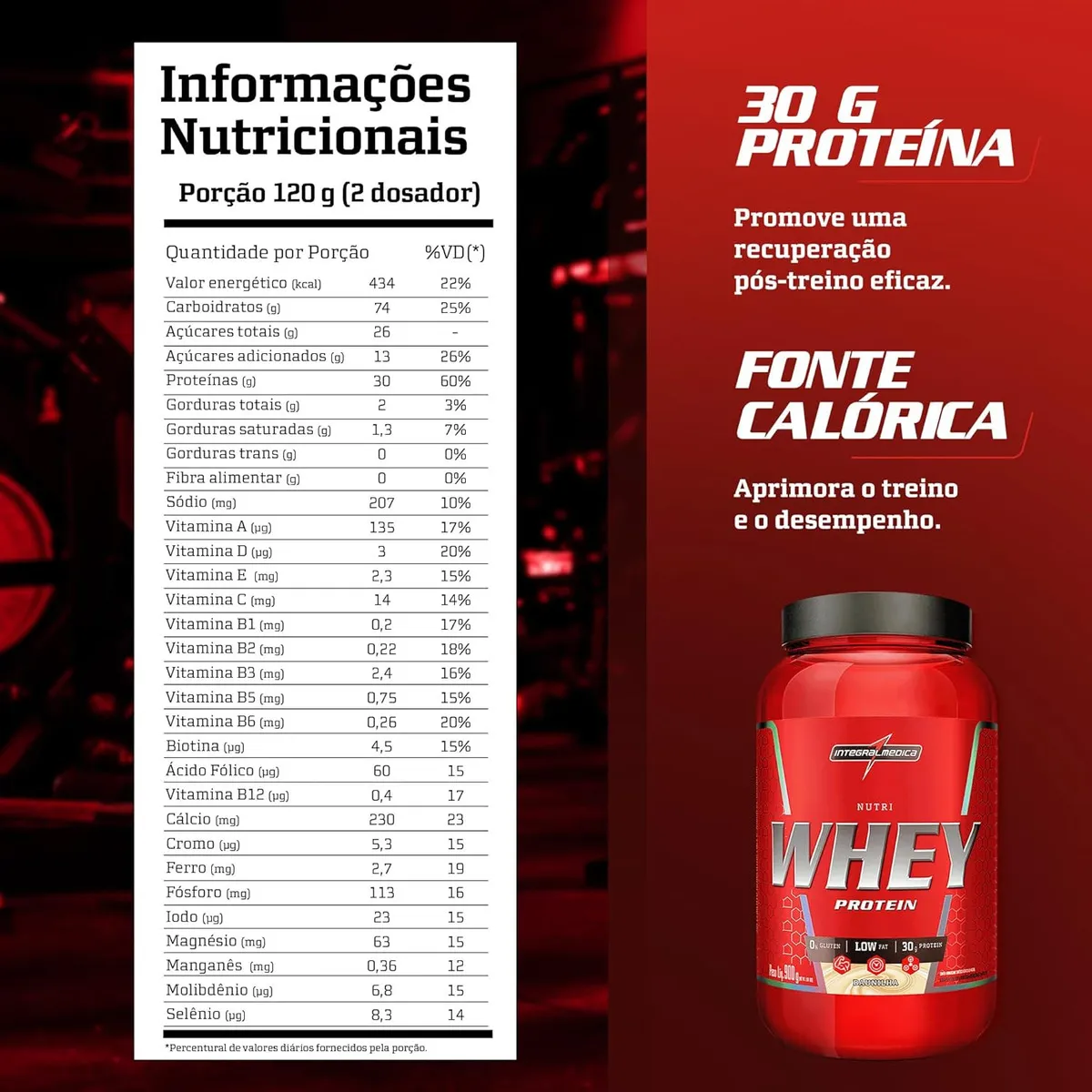 WHEY NUTRI INTEGRALMEDICA CHOCOLATE 900GR